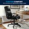 Flash Furniture Leather Task Chair, Black CH-197220X000-BK-GG - alternate 8